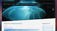 Desktop Screenshot of hotelorizzonti.com